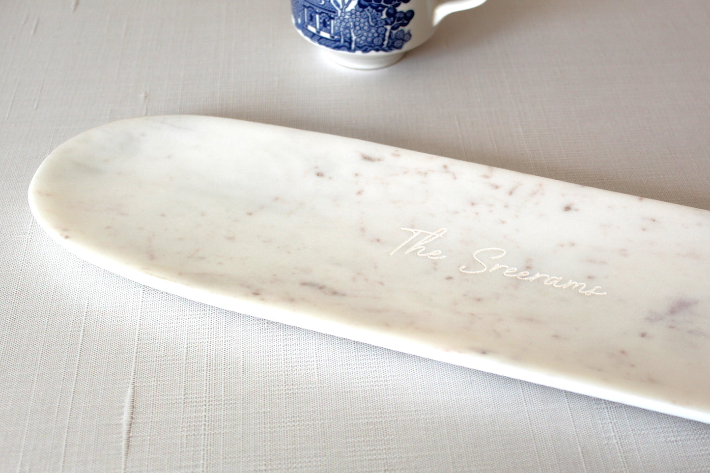 Custom Marble Oval Tray