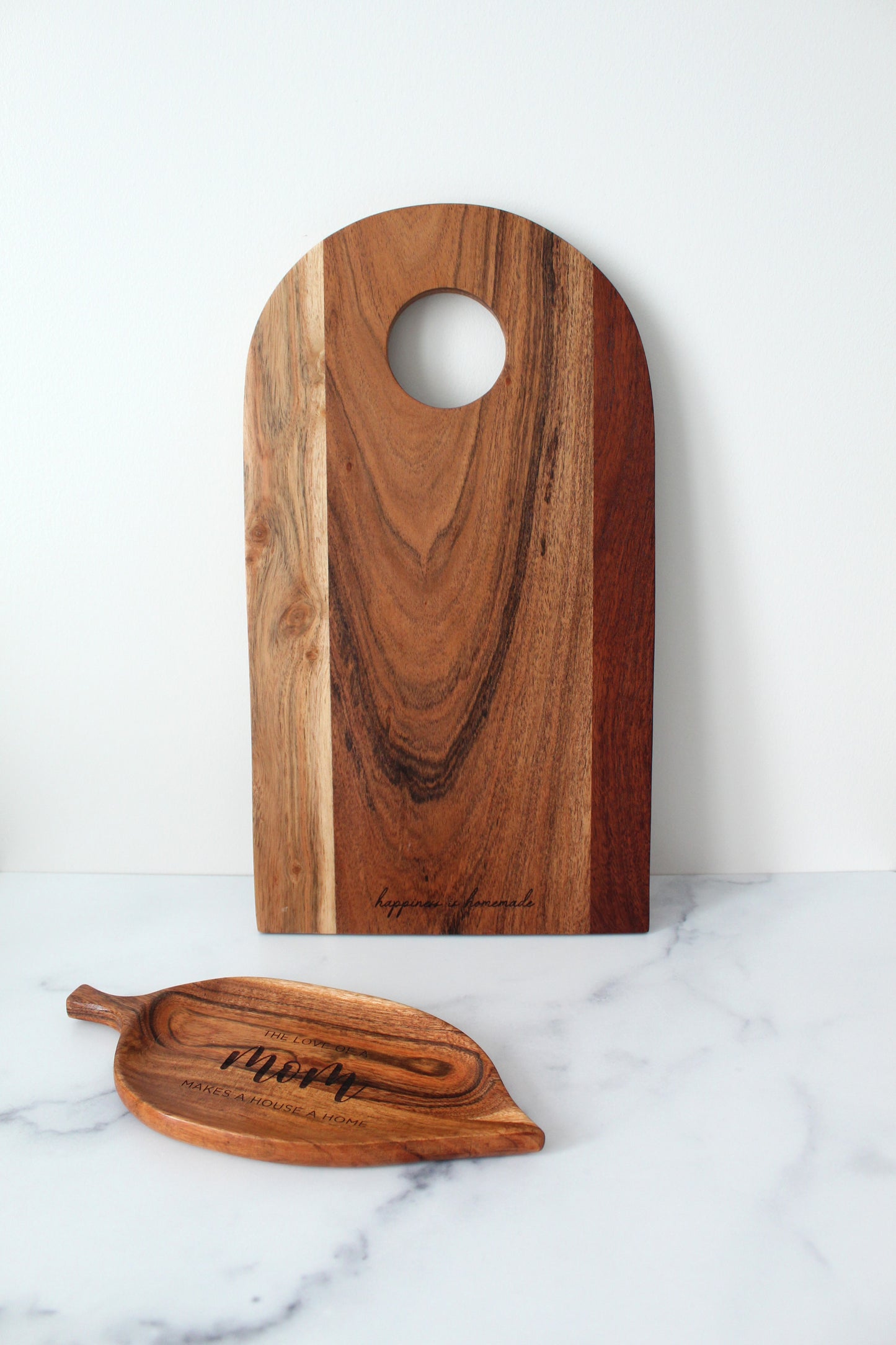 Mini Leaf - Acacia Wood
