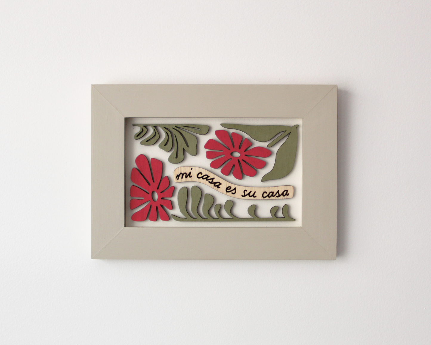 Mi Casa es su Casa - Mini Wall Art