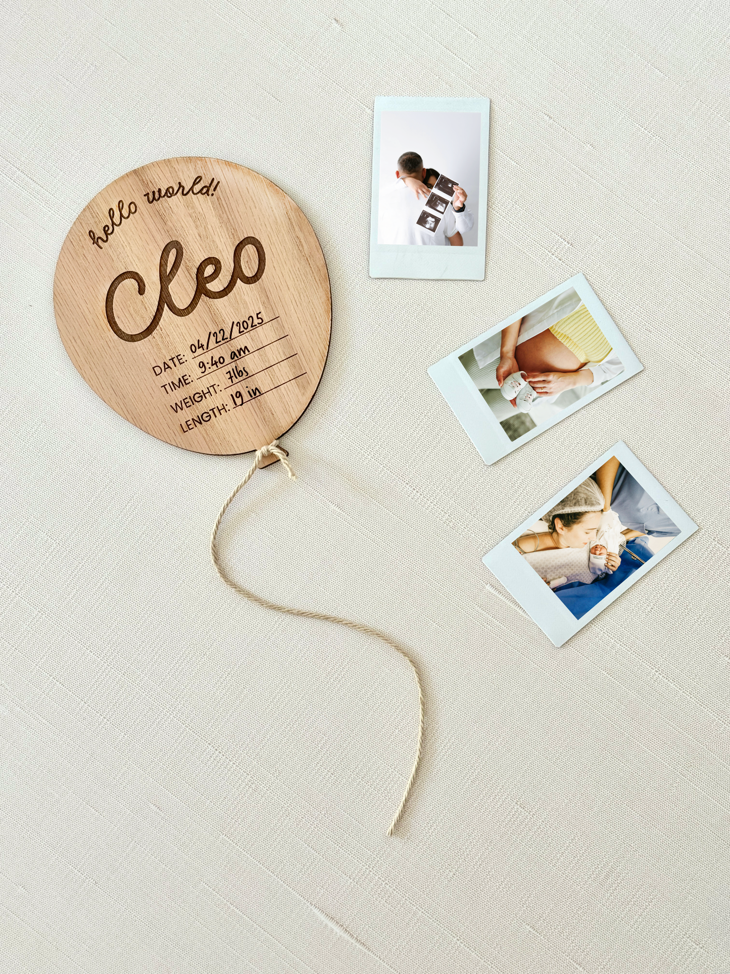 Custom Newborn Baby Balloon