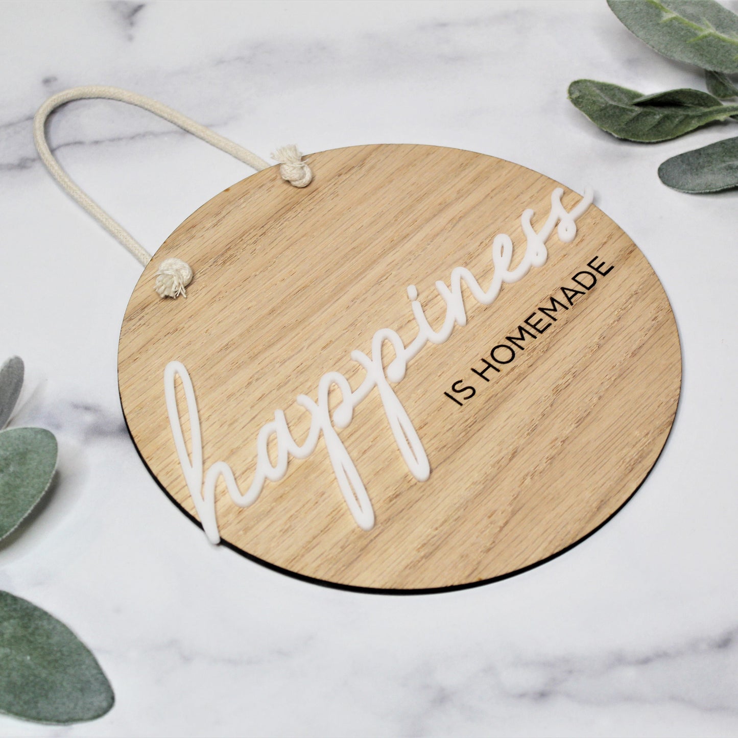 Happiness is Homemade Wall Sign
