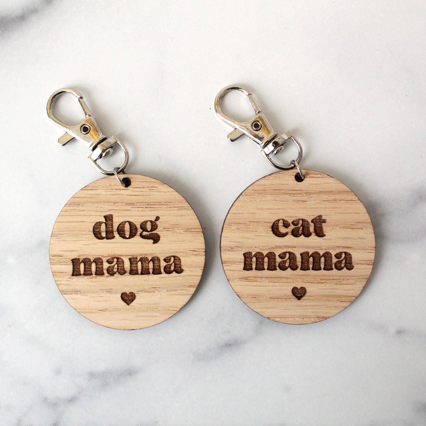 Dog/Cat Mama Keychains