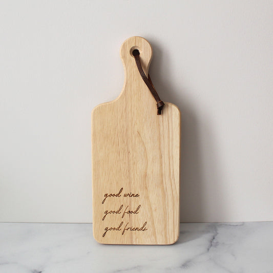 Mini Cutting Board - Rubber Wood