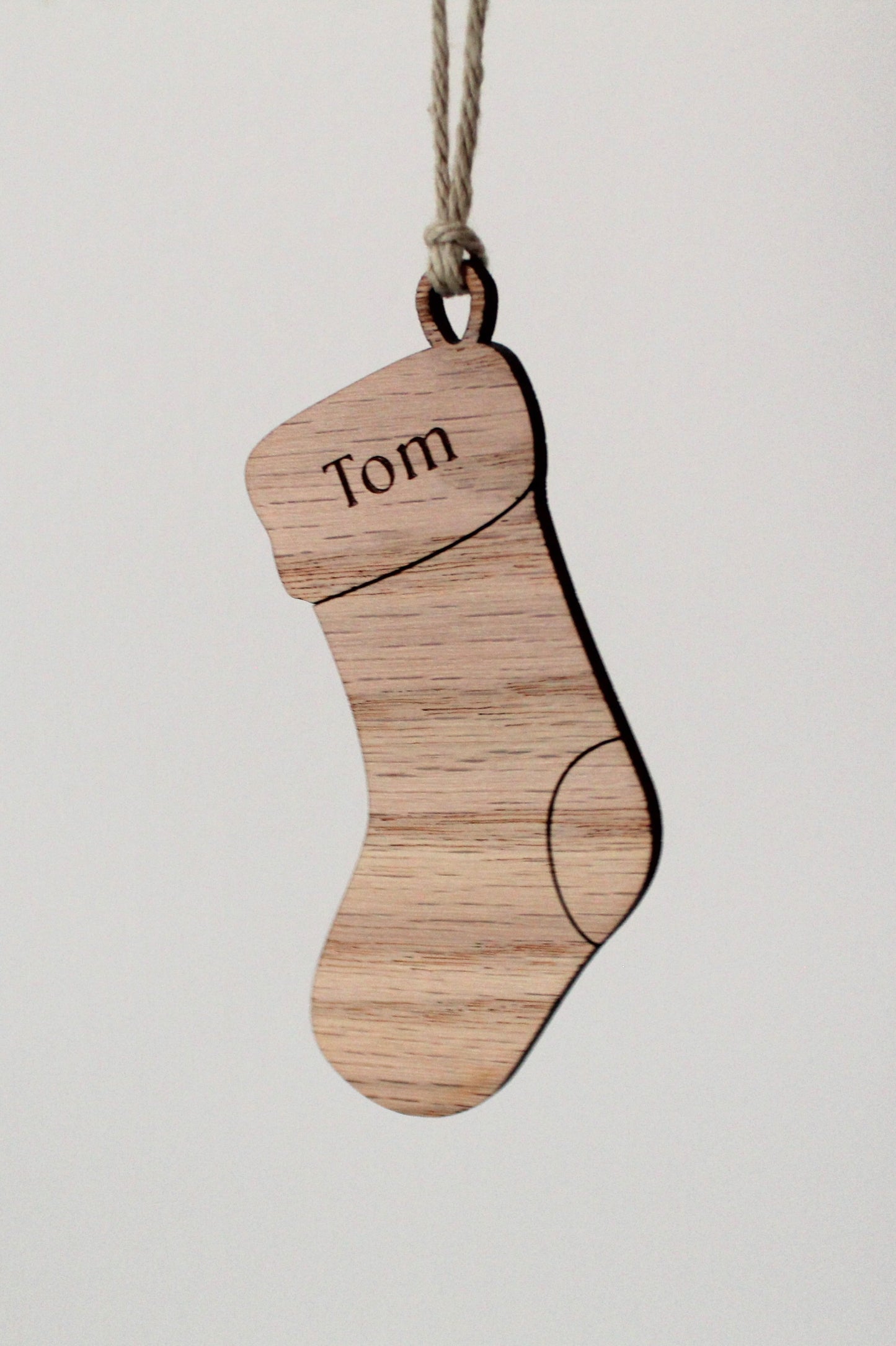 Custom Name Stocking Ornament