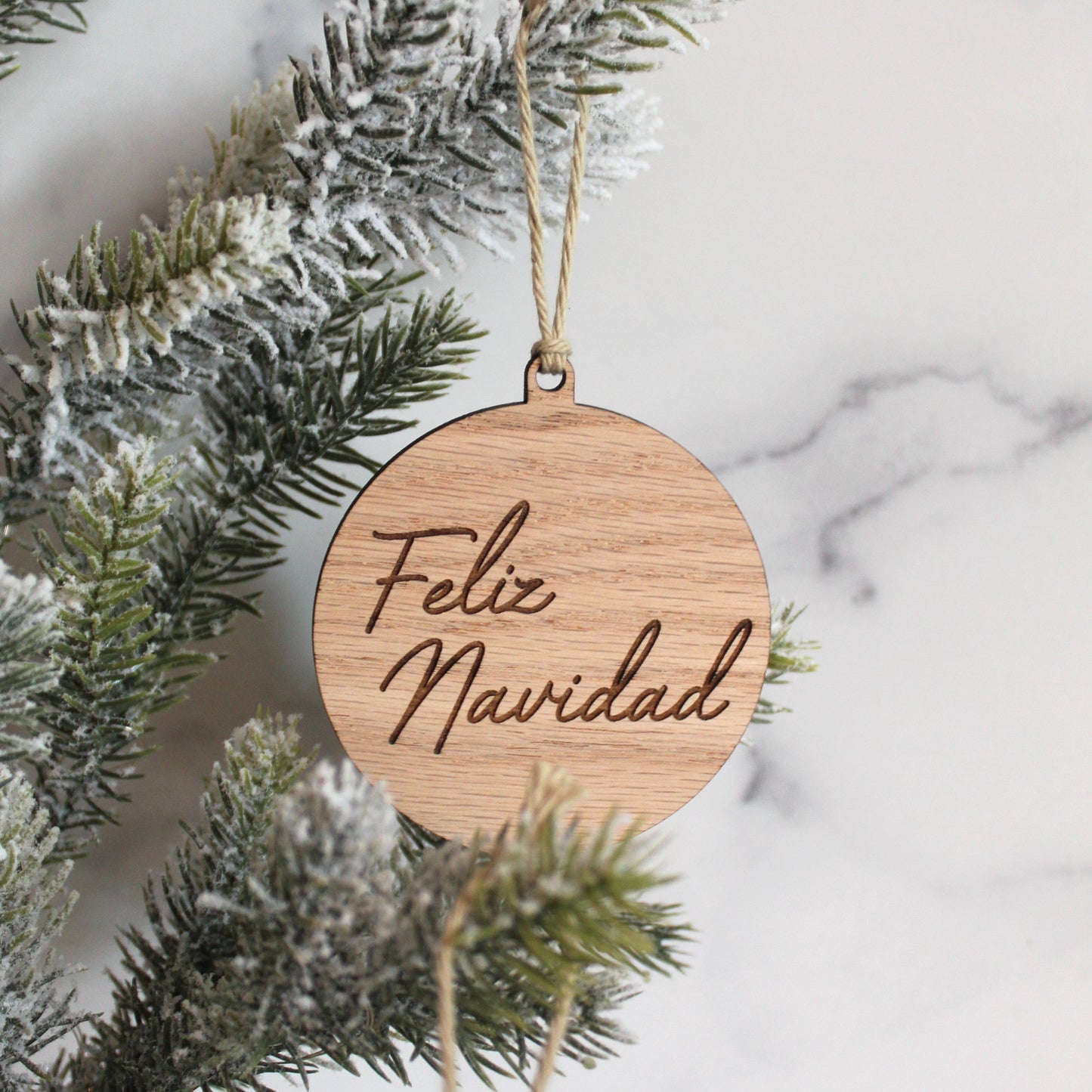 Merry Christmas | Feliz Navidad Ornament