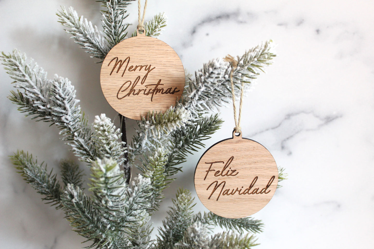 Merry Christmas | Feliz Navidad Ornament