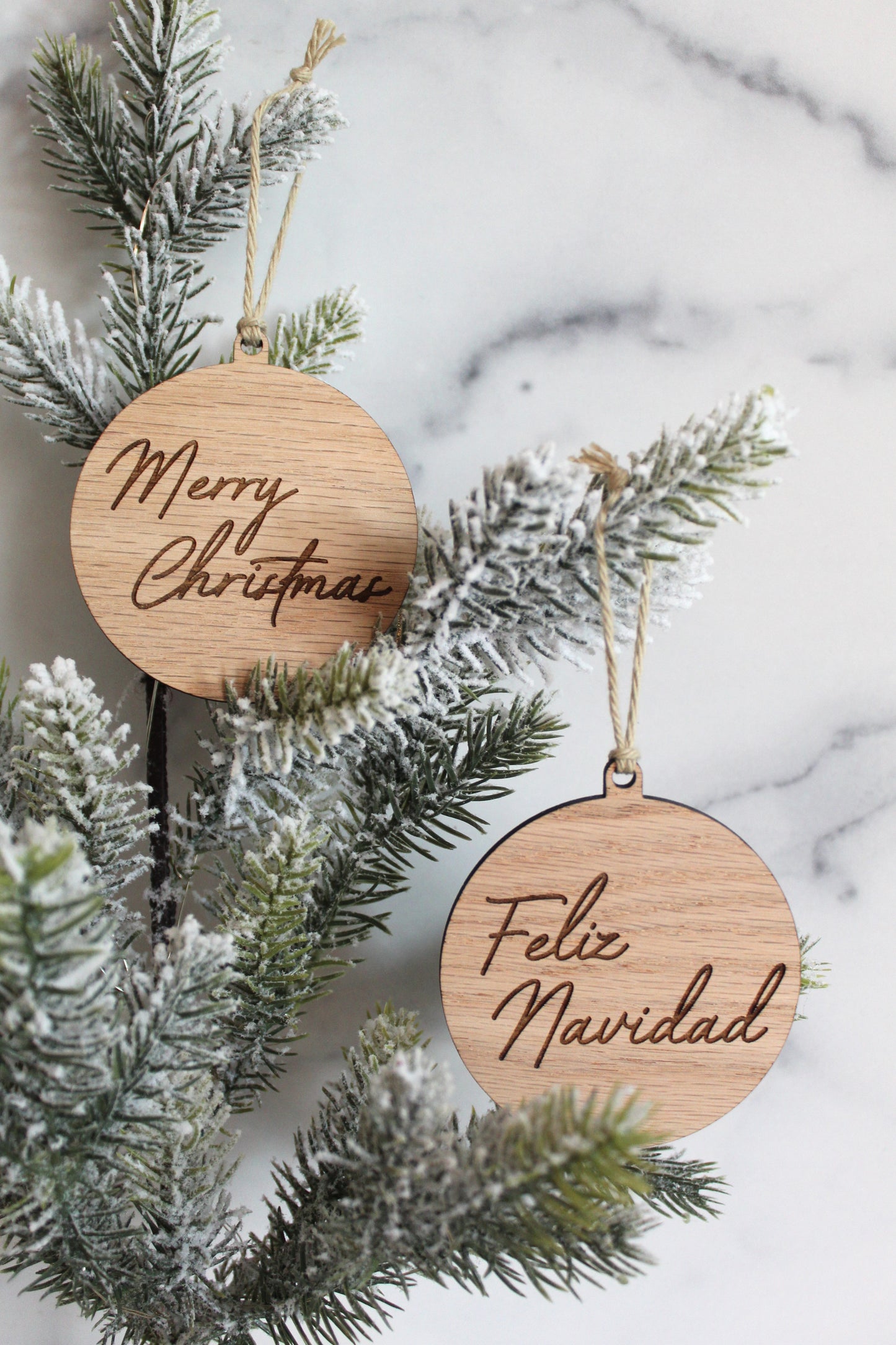 Merry Christmas | Feliz Navidad Ornament