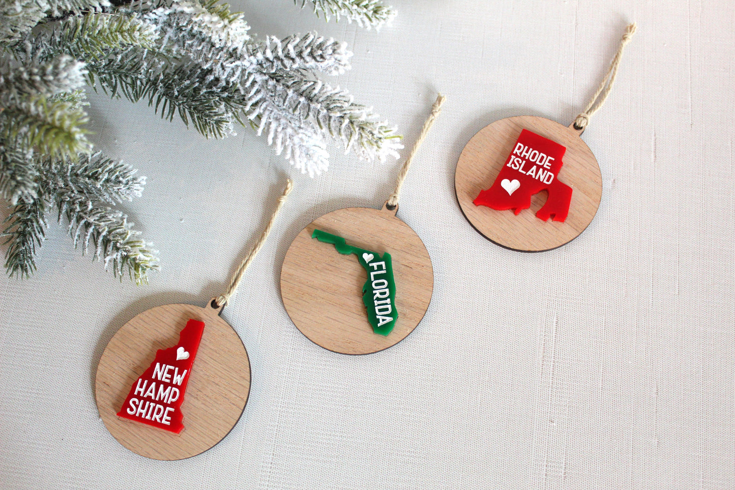 Home State Ornaments